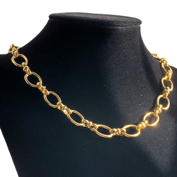 Jewelry - 20" Womens 14K Gold Chain Link Style Necklace 14 Karat Ladies Jewelry 20 inch